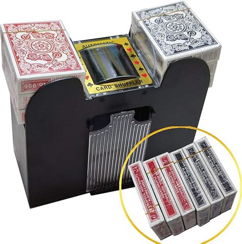 card shuffler 6 deck